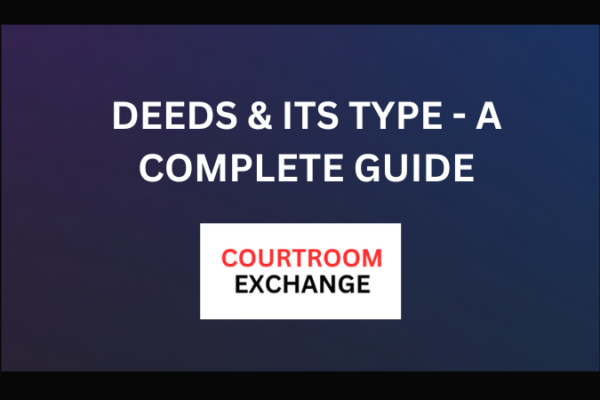 Deeds and it’s Types