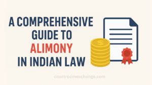 A comprehensive guide to alimony in Indian law
