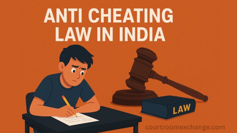 ANTI CHEATING LAW IN INDIA 