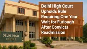 Delhi High Court order on Furlough