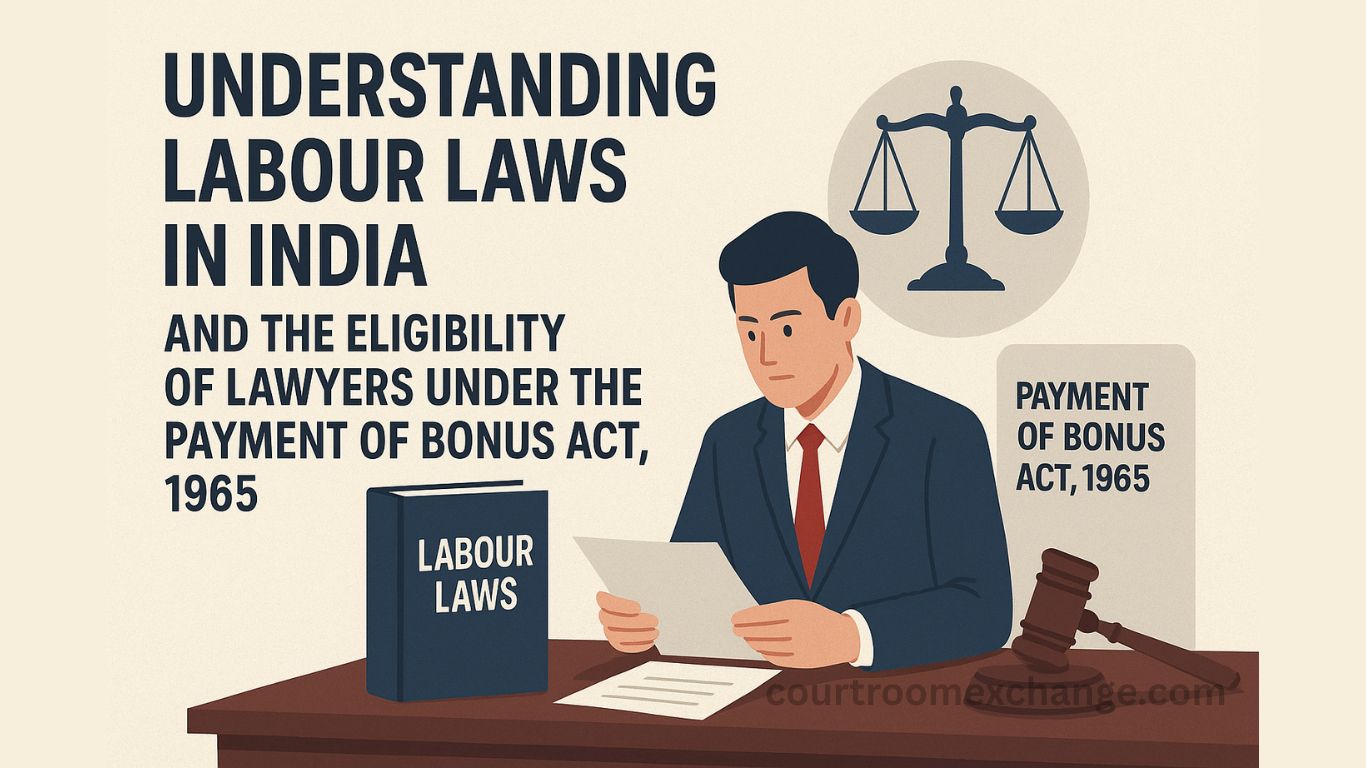 Labour Laws and Eligibility of Lawyers under Bonus Act