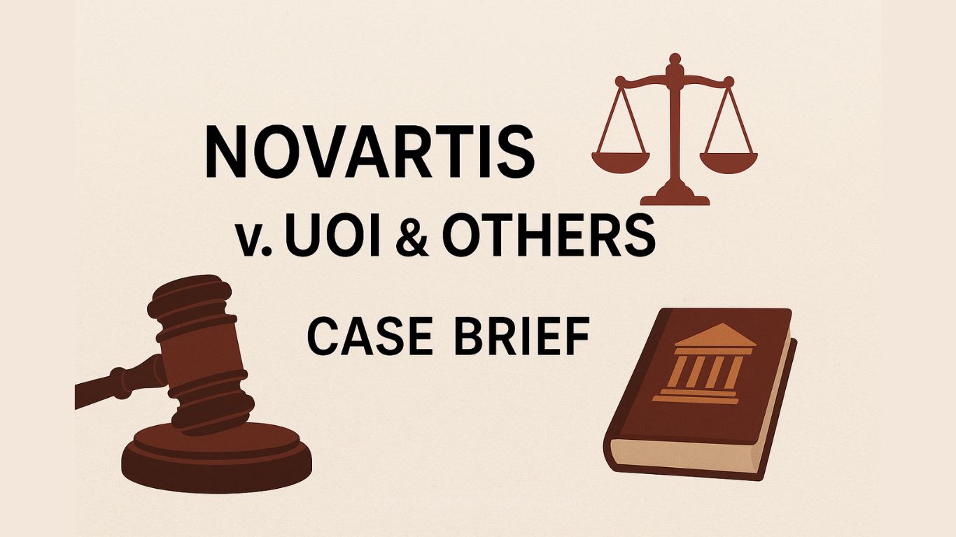 Novartis AG Vs. UOI & Others - Supreme Court Case Law