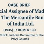 Official Assignee Of Madras vs Mercantile Bank of India