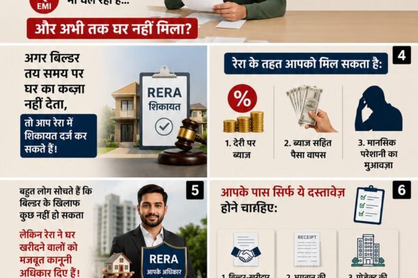 Delay in posession by builder - Rera Rights