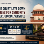New rules for seniority in higher judicial services - courtroom exchange